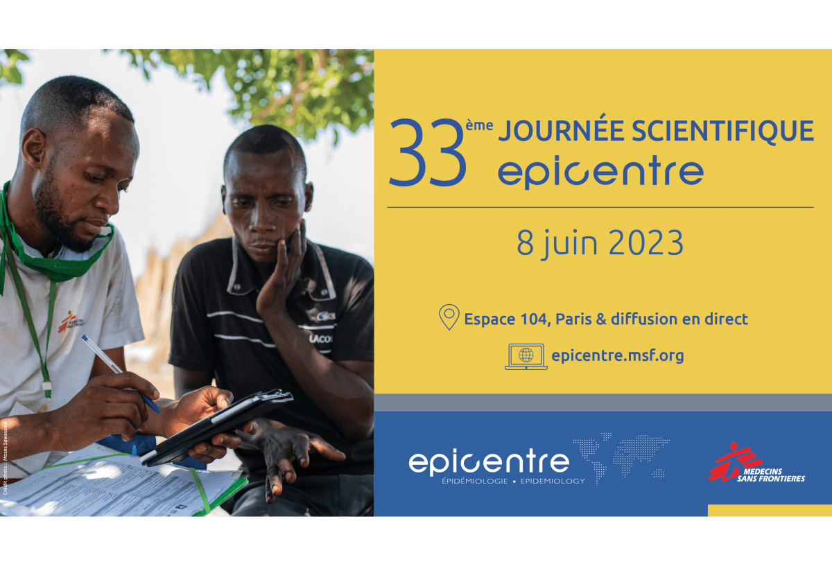 Journée Scientifique Epicentre 2023 | Médecins Sans Frontières